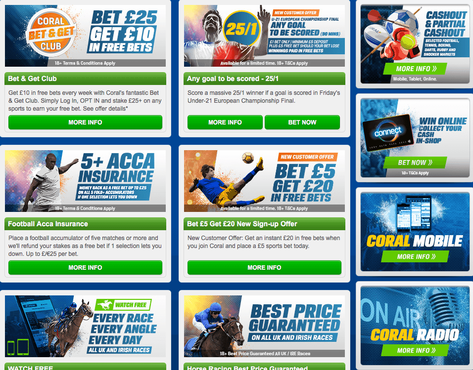 best bookmakers online offers