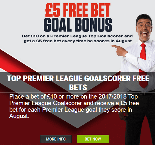 Ladbrokes Offer: Top Premier League Goalscorer Free Bets | Online ...