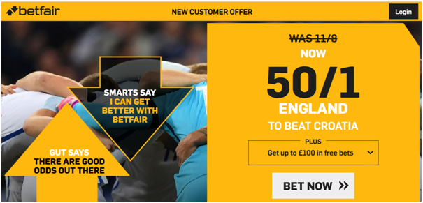 Betfair New Customer Offer