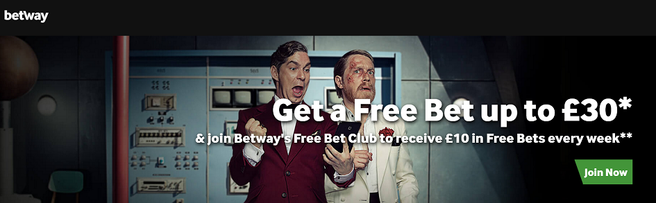 betway risk free bet